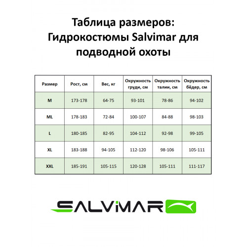Гидрокостюм Salvimar Garda KRYPTONITE 9,0 мм XL