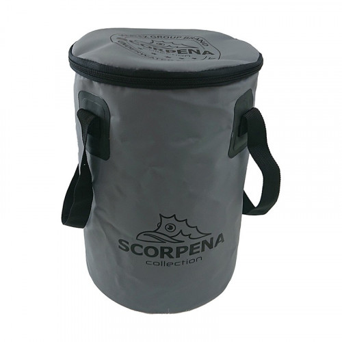 Ведро Scorpena складное с крышкой