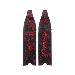 Ласты H.DESSAULT FIRE CAMO T300, 30/MEDIUM, калоши H.DESSAULT 400 серия, ЧЕРНЫЕ