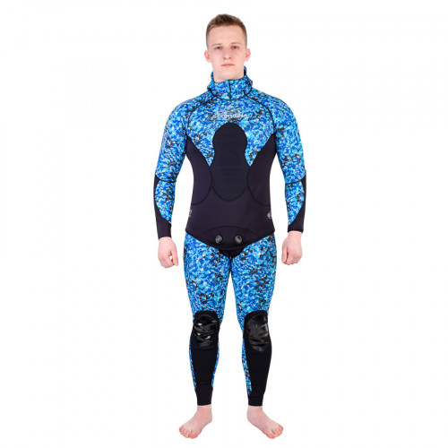 Гидрокостюм Scorpena C3 - 1.5 мм BLUE Camo