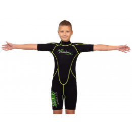 Гидрокостюм Marlin Malibu Shorty Junior Green/Black 2,5 мм