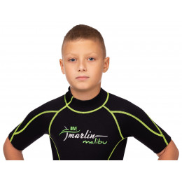 Гидрокостюм Marlin Malibu Shorty Junior Green/Black 2,5 мм