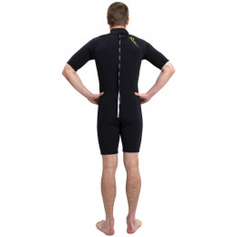 Гидрокостюм Marlin Malibu Ultra Shorty Man 2,5 мм Black/Gold