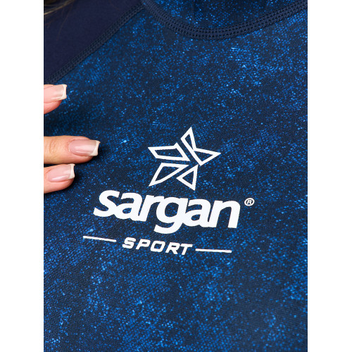 Гидрокостюм SARGAN Sport 1012/MBL, женский, короткий, неопр.2мм, микс-синий