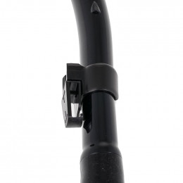 Трубка Marlin Flash Black/orange прямая гофра