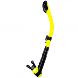 Трубка Marlin DRY LUX neon yellow/black
