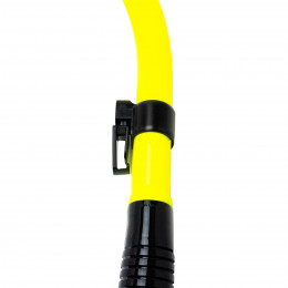 Трубка Marlin DRY LUX neon yellow/black