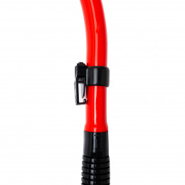 Трубка Marlin DRY LUX red/black