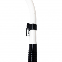 Трубка Marlin DRY LUX white/black