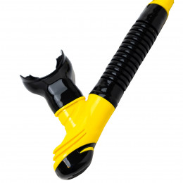 Трубка Marlin DRY DUO yellow/black