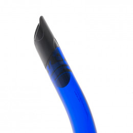 Трубка Marlin Flash Blue прямая гофра